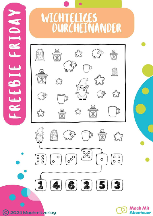 Wichteliges Durcheinander I Freebie
