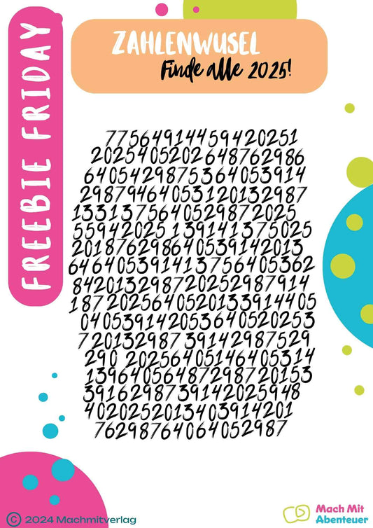 Zahlenwusel I Freebie